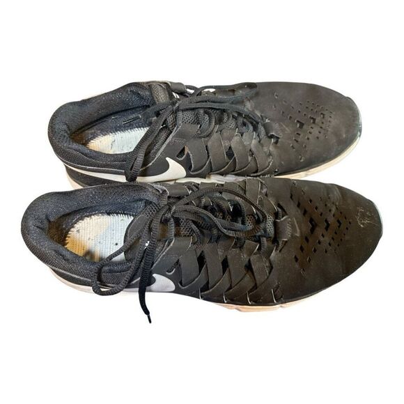 Nike Lunar Fingertrap Black Suede Men’s Sneakers Size 13 Training Running Shoes - Picture 8 of 11